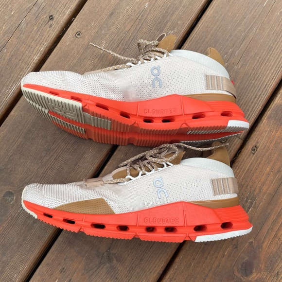 On Running Cloudnovq Pearl Flame size 7 - Picture 7 of 9